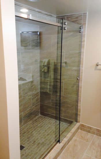 Gendusa Glass Works Framed Shower Enclosure Enclosure